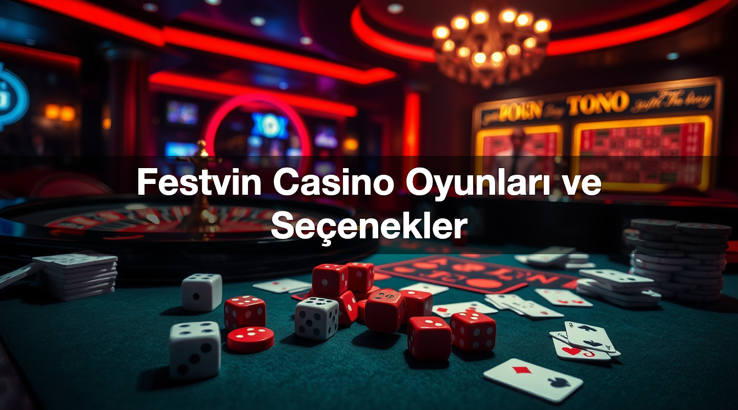 Festvin Casino Oyunları ve Seçenekler 2 Festvin Casino Oyunları ve Seçenekler